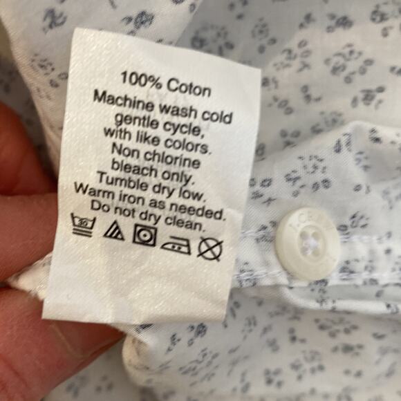 J. Crew Factory Men’s Lightweight Casual Button Down Cotton Shirt NWT Sz XXL - Picture 5 of 10